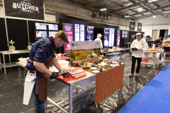 Scottish Craft Butcher Trade Fair 2023.
Competitors in the Scottish Butcher Wars Singles Competition.
Picture by Graeme Hart.
Copyright Perthshire Picture Agency
Tel: 07990 594431