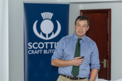 Scottish Craft Butchers 106th AGM...17.11.24
Guest speaker Jock Gibson
Picture by Graeme Hart.
Copyright Perthshire Picture Agency
Tel: 07990 594431