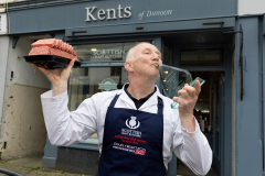 FREE TO USE PHOTOGRAPH....Scottish Craft Butchers Scottish Beef Slice Sausage Championship 2024
Richard Longster of Kents of Dunoon who has been named Scottish Beef Slice Sausage Champion for 2024
see prerss release from Maureen Young 07778 779888
Picture by Graeme Hart.
Copyright Perthshire Picture Agency
Tel: 07990 594431
