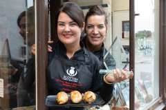 FREE TO USE PHOTOGRAPH....Scottish Craft Butchers Make It With PorkChampionship 2024
Sisters Jane Ross (left) and Emma Burns from Thomas Burns & Son Boness who have been named Make It With Pork Champions for 2024.
see prerss release from Maureen Young 07778 779888
Picture by Graeme Hart.
Copyright Perthshire Picture Agency
Tel: 07990 594431