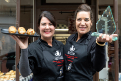 FREE TO USE PHOTOGRAPH....Scottish Craft Butchers Make It With PorkChampionship 2024
Sisters Jane Ross (left) and Emma Burns from Thomas Burns & Son Boness who have been named Make It With Pork Champions for 2024.
see prerss release from Maureen Young 07778 779888
Picture by Graeme Hart.
Copyright Perthshire Picture Agency
Tel: 07990 594431