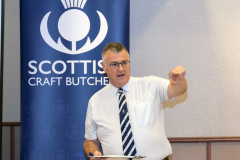 Scottish Craft Butchers Regional Meeting, Laichmoray Hotel, Elgin
Gordon King
Picture by Graeme Hart.
Copyright Perthshire Picture Agency
Tel: 07990 594431