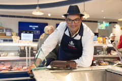 Scottish Craft Butchers Awards 2024
James Pirie & Sons winners of of the Scottish Black Pudding Championship, pictured Nigel Ovens with his trophy.
Picture by Graeme Hart.
Copyright Perthshire Picture Agency
Tel: 07990 594431