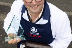 Scottish Craft Butchers Awards 2024
James Pirie & Sons winners of of the Scottish Black Pudding Championship, pictured Nigel Ovens with his trophy.
Picture by Graeme Hart.
Copyright Perthshire Picture Agency
Tel: 07990 594431