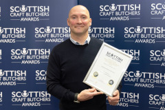 Scottish Craft Butchers Awards, Perth   23.05.24
David Thomson from Thomas Johnstone butchers pictured after being named East of Scotland Champion in the Scottish Beef Link Sausage competition.
Picture by Graeme Hart.
Copyright Perthshire Picture Agency
Tel: 07990 594431